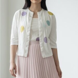 🌸 Vintage Picone Roma Polka Dot Knit Set 🌸